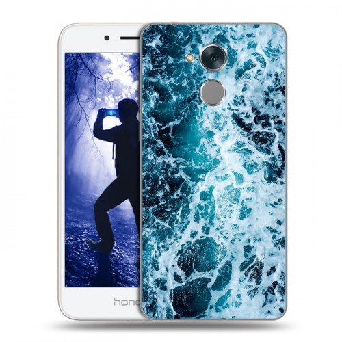 Дизайнерский пластиковый чехол для Huawei Honor 6A Райский океан
