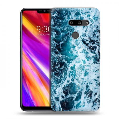 Дизайнерский пластиковый чехол для LG G8 ThinQ Райский океан