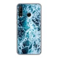 Дизайнерский силиконовый чехол для Huawei P30 Lite Райский океан