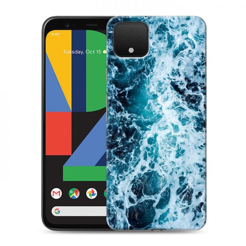 Дизайнерский пластиковый чехол для Google Pixel 4 XL Райский океан