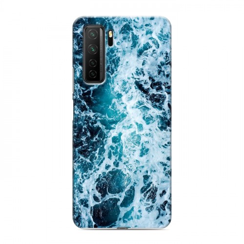Дизайнерский силиконовый с усиленными углами чехол для Huawei Honor 30S Райский океан
