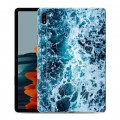 Дизайнерский силиконовый чехол для Samsung Galaxy Tab S7 Райский океан