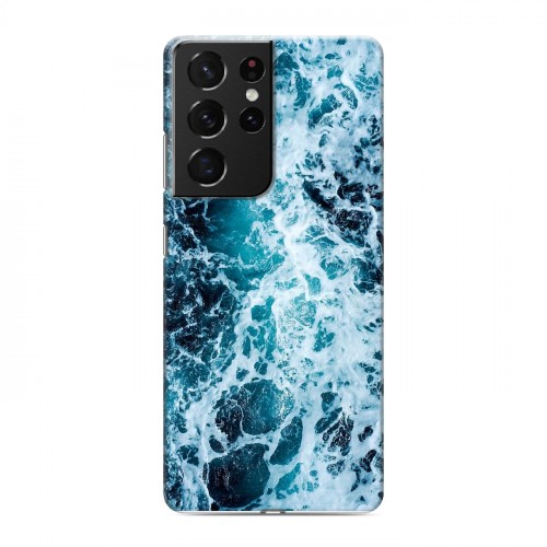 Дизайнерский пластиковый чехол для Samsung Galaxy S21 Ultra Райский океан