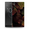 Дизайнерский пластиковый чехол для Sony Xperia L1 Нуарные листья