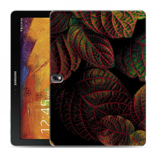 Дизайнерский силиконовый чехол для Samsung Galaxy Note 10.1 2014 editon Нуарные листья