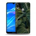 Дизайнерский пластиковый чехол для Huawei Y6 (2019) Нуарные листья