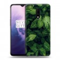 Дизайнерский пластиковый чехол для OnePlus 7 Нуарные листья