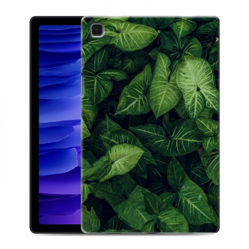 Дизайнерский силиконовый чехол для Samsung Galaxy Tab A7 10.4 (2020) Нуарные листья