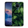 Дизайнерский силиконовый чехол для Nokia 5.4 Нуарные листья