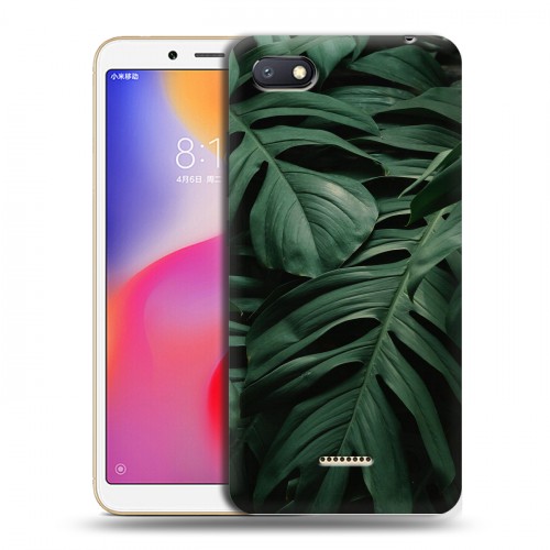 Дизайнерский пластиковый чехол для Xiaomi RedMi 6A Нуарные листья