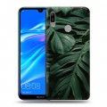 Дизайнерский пластиковый чехол для Huawei Y6 (2019) Нуарные листья