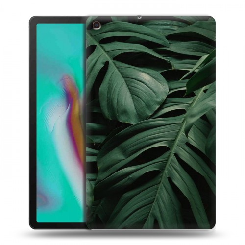 Дизайнерский силиконовый чехол для Samsung Galaxy Tab A 10.1 (2019) Нуарные листья