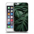 Дизайнерский силиконовый чехол для Iphone 6 Plus/6s Plus Нуарные листья