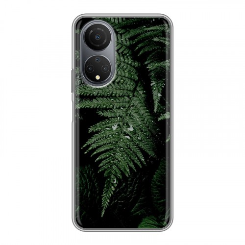 Дизайнерский силиконовый чехол для Huawei Honor X7 Нуарные листья