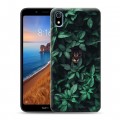 Дизайнерский силиконовый чехол для Xiaomi RedMi 7A Нуарные листья