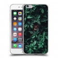 Дизайнерский силиконовый чехол для Iphone 6 Plus/6s Plus Нуарные листья