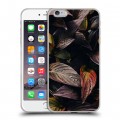 Дизайнерский силиконовый чехол для Iphone 6 Plus/6s Plus Нуарные листья