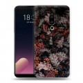 Дизайнерский пластиковый чехол для Meizu 15 Plus Нуарные листья