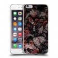 Дизайнерский силиконовый чехол для Iphone 6 Plus/6s Plus Нуарные листья