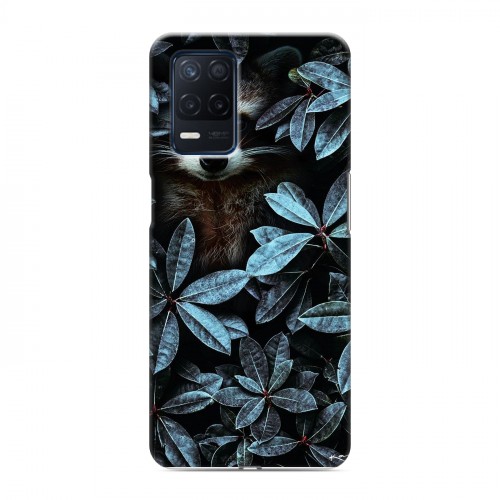Дизайнерский силиконовый чехол для Realme Narzo 30 5G Нуарные листья