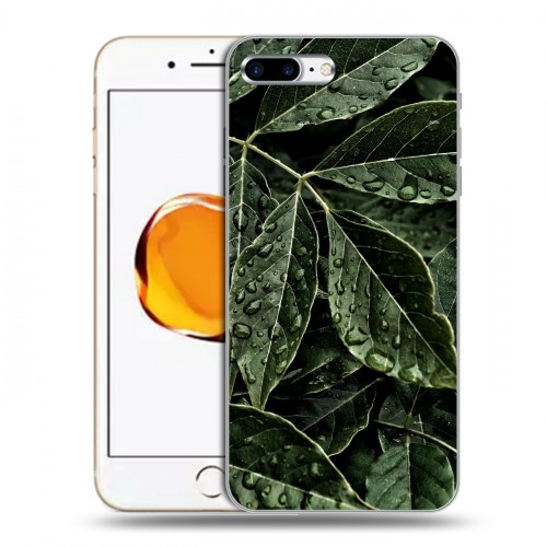 Дизайнерский силиконовый чехол для Iphone 7 Plus / 8 Plus Нуарные листья