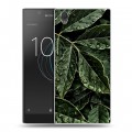 Дизайнерский пластиковый чехол для Sony Xperia L1 Нуарные листья