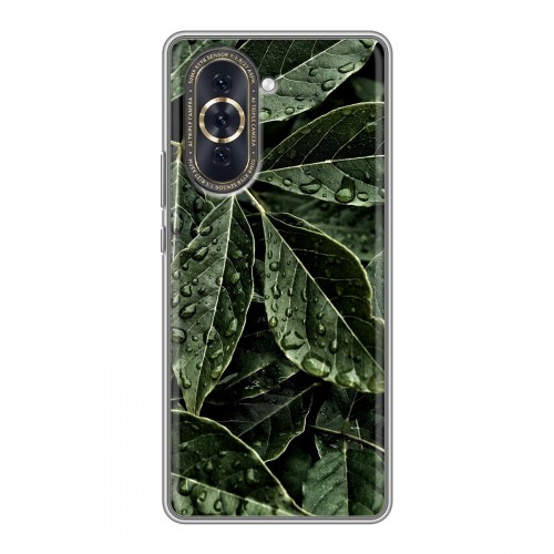 Дизайнерский силиконовый чехол для Huawei Nova 10 Нуарные листья