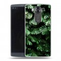 Дизайнерский пластиковый чехол для LG V10 Нуарные листья