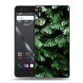 Дизайнерский пластиковый чехол для BQ Aquaris X5 Нуарные листья