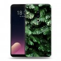 Дизайнерский пластиковый чехол для Meizu 15 Plus Нуарные листья