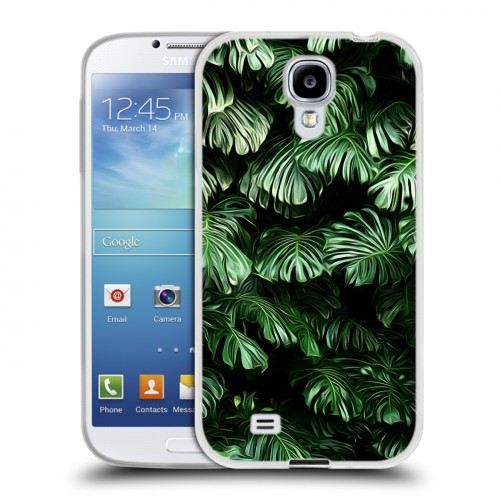 Дизайнерский пластиковый чехол для Samsung Galaxy S4 Нуарные листья