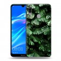 Дизайнерский пластиковый чехол для Huawei Y6 (2019) Нуарные листья