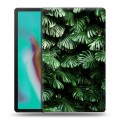 Дизайнерский пластиковый чехол для Samsung Galaxy Tab A 10.1 (2019) Нуарные листья