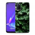 Дизайнерский пластиковый чехол для OPPO A52 Нуарные листья