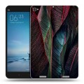 Дизайнерский силиконовый чехол для Xiaomi Mi Pad 2 Нуарные листья