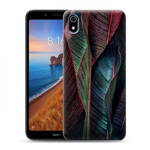 Дизайнерский силиконовый чехол для Xiaomi RedMi 7A Нуарные листья