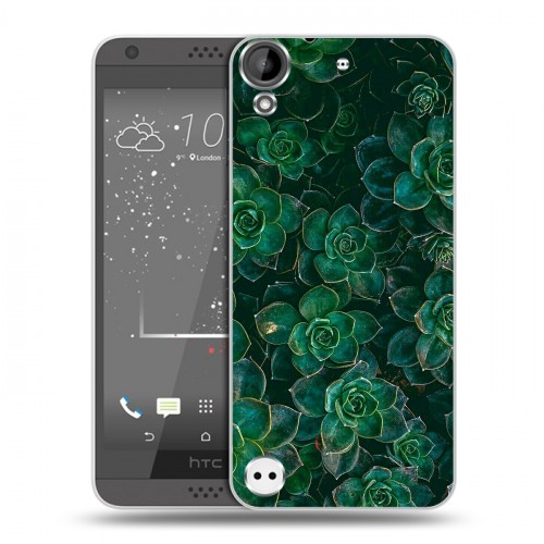 Дизайнерский пластиковый чехол для HTC Desire 530 Нуарные листья
