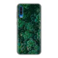 Дизайнерский силиконовый чехол для Samsung Galaxy A50 Нуарные листья