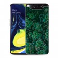 Дизайнерский пластиковый чехол для Samsung Galaxy A80 Нуарные листья