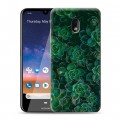 Дизайнерский силиконовый чехол для Nokia 2.2 Нуарные листья