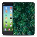 Дизайнерский силиконовый чехол для Xiaomi MiPad Нуарные листья