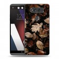 Дизайнерский пластиковый чехол для LG V20 Нуарные листья