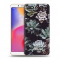 Дизайнерский пластиковый чехол для Xiaomi RedMi 6A Нуарные листья