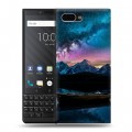 Дизайнерский пластиковый чехол для BlackBerry KEY2 Магический космос