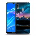 Дизайнерский пластиковый чехол для Huawei Y6 (2019) Магический космос