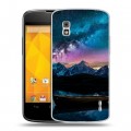 Дизайнерский пластиковый чехол для LG Google Nexus 4 Магический космос