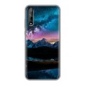 Дизайнерский силиконовый чехол для Huawei Y8p Магический космос