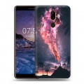 Дизайнерский пластиковый чехол для Nokia 7 Plus Магический космос