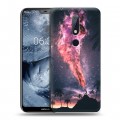 Дизайнерский силиконовый чехол для Nokia 6.1 Plus Магический космос