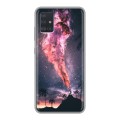 Дизайнерский силиконовый чехол для Samsung Galaxy A51 Магический космос